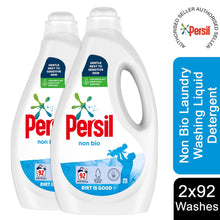 Load image into Gallery viewer, Persil Non Bio Liquid Detergent Gentle Next to Sensitive Skin 2.484L, 92 Washes
