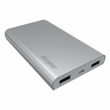 Load image into Gallery viewer, Energizer 8000mAh Power Bank with Dual USB Port for Every Smartphones, Grey