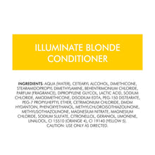 Load image into Gallery viewer, 3x 250ml Toni &amp; Guy IlluminateBlonde Conditioner for Natural or Highlighted hair