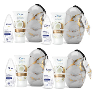 Dove Easter Egg Gift Collection with Hand moisturiser and moisturising Body Wash, 4pk