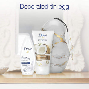 Dove Easter Egg Gift Collection with Hand moisturiser and moisturising Body Wash, 4pk