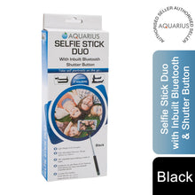Load image into Gallery viewer, Aquarius Bluetooth Built-In Remote Camera Controls Expandable Selfie Stick