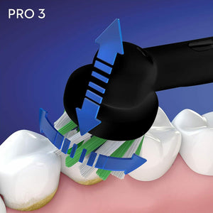Oral-B Pro 3 Electric Toothbrush with Smart Pressure Sensor 3500, Black