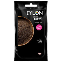 Load image into Gallery viewer, DYLON Hand Fabric Dye Sachet, Espresso Brown, 2 Packs of 50g