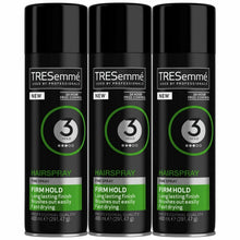 Load image into Gallery viewer, 3 Pack of 400ml Each Tresemme Professionals 24 H Frizz Control Hairspray