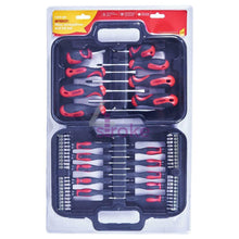 Load image into Gallery viewer, Am-Tech Screwdriver and Bit Set (58 Pieces)