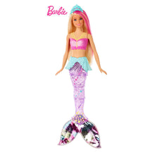 Load image into Gallery viewer, Barbie® Dreamtopia Sparkle Lights Mermaid With Blonde Pink Hair, Approx 12 Inch