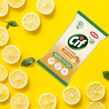 Load image into Gallery viewer, 3pk Cif Power &amp; Shine Biodegradable Wipes, 80 Sheets