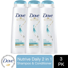 Load image into Gallery viewer, 3pk of 400ml Dove Nutritive Solutions Shampoo For All Types of Hair