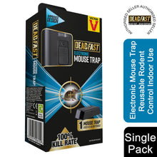 Load image into Gallery viewer, Deadfast Electronic Mouse Trap Reusable Rodent Control For Indoor Use