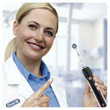 Load image into Gallery viewer, Oral-B Pro 650 Cross Action Electric Toothbrush &amp; Toothpaste Black