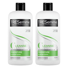 Load image into Gallery viewer, 2x 900ml Tresemme Remoisture Cleanse &amp; Replenish Conditioner with Multi-Vitamin