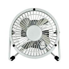 Load image into Gallery viewer, Status 4 Metal USB Mini Fan, White
