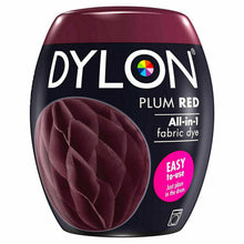 Load image into Gallery viewer, DYLON Washing Machine Fabric Dye Pod, Plum Red, 1pk of 350g