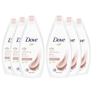 Dove Hydrating Care, Purifying Detox & Renewing Glow Body Wash 450ml, 3pk or 6pk