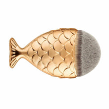 Load image into Gallery viewer, Mermaid Tail Fish Scale Makeup Cosmetic Brush