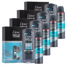 Load image into Gallery viewer, Dove Men+Care Daily Care Duo Gift Set For him, Body Wash 250ml &amp; Deo 150ml
