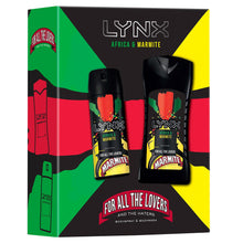Load image into Gallery viewer, Lynx Marmite &amp; Africa Gift Set, For Brother, Boys &amp; Teens, Shower Gel, Deodorant