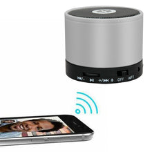 Load image into Gallery viewer, Cocoon BeatX Mini Rechargeable Bluetooth Portable Speaker for Smartphone-Silver