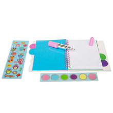 Load image into Gallery viewer, Kreative Kids Owl Notebook Set with Lipstick Pen, Art Tap &amp; Memo Pad