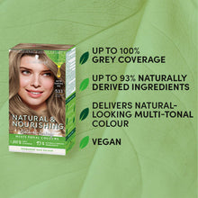 Load image into Gallery viewer, Schwarzkopf Natural &amp; Nourishing HairDye, 533 Medium Ash Blonde, 1pk, 2pk or 3pk