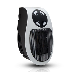 Aquarius Ceramic Plug Heater, Adjustable thermostat, 12 Hour Timer & LED Display