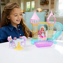 Load image into Gallery viewer, Barbie® Dreamtopia Chelsea Mermaid Doll, Merbear Figure and Playground Playset