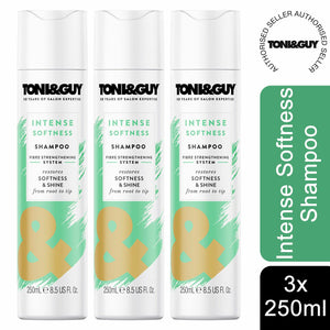3 Pack of 250ml Toni & Guy Fibre Strengthening Shampoo for All Types of Hair