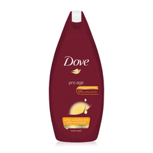 Load image into Gallery viewer, 3 Pack Dove Pro Age/Silk Glow/Shea Butter/Deeply Nourishing Body Wash, 450ml