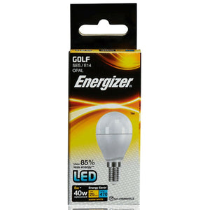Energizer High Teck LED bulb GOLF 470LM OPAL E14 Warm White Box