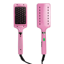 Load image into Gallery viewer, Hollywood Hair Brush Straightener with LCD Display, 1pk