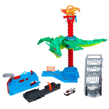 Load image into Gallery viewer, Hot Wheels City Air Attack Dragon Play Set