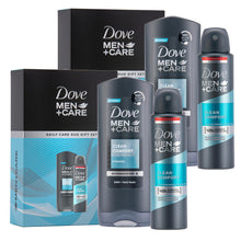 Load image into Gallery viewer, Dove Men+Care Daily Care Duo Gift Set For him, Body Wash 250ml &amp; Deo 150ml