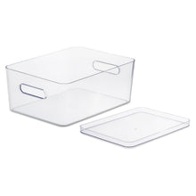 Load image into Gallery viewer, SmartStore Compact Clear Storage Box with Transparent Lid - Large, 15.4 Litres