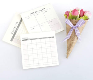 Haven Weekly Planner List Pad for Tasks, Goals, Notes, Meals & Reminders