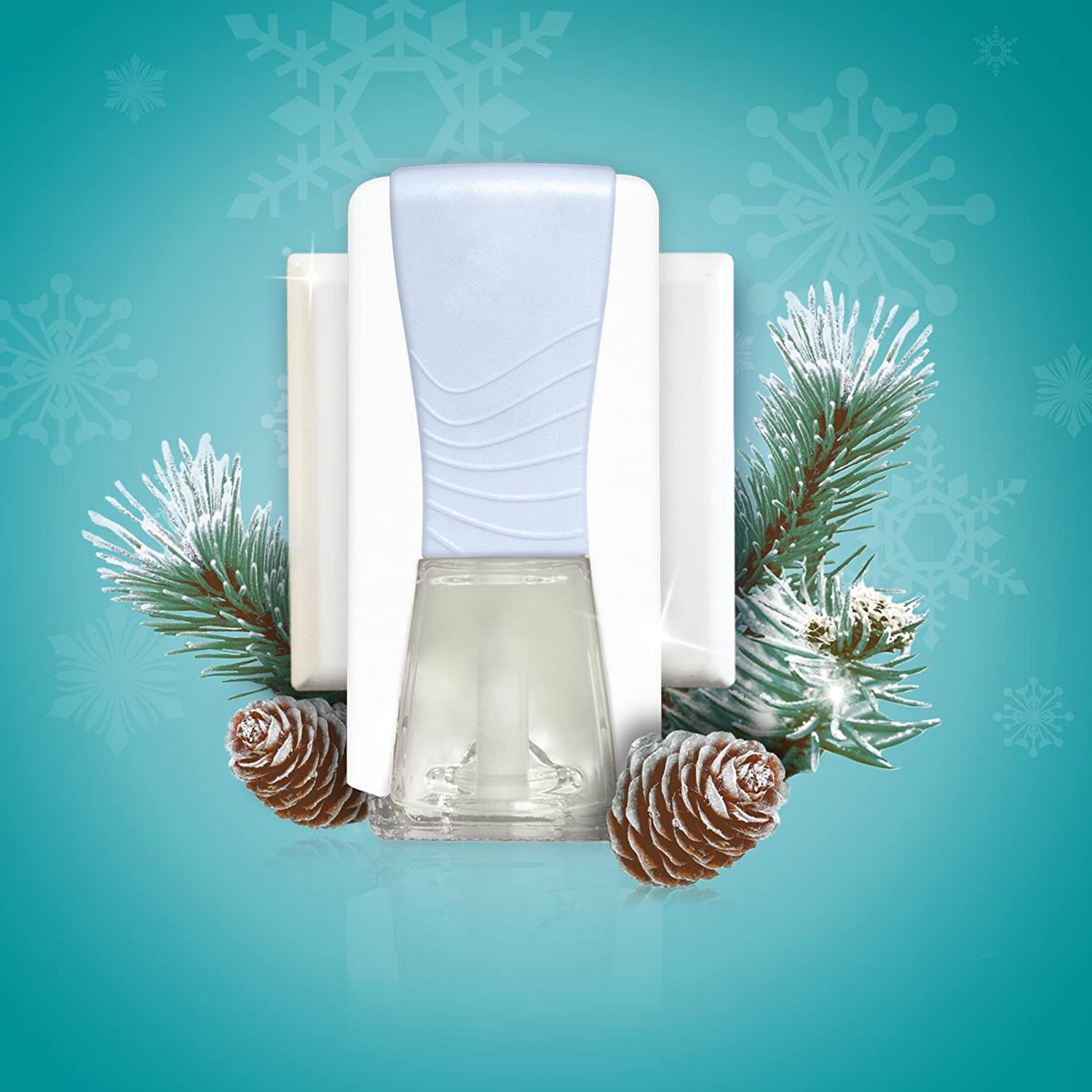 Ambi Pur Plug In Diffuser Frosted Pine Refill Air Freshener 80 Days La ...