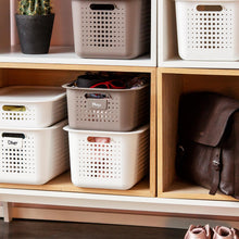 Load image into Gallery viewer, 2 of Each SmartStore Recycled20 Storage Box 13L &amp; Basket PlasticLid,White