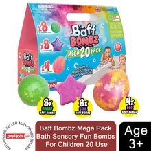 Load image into Gallery viewer, Mega Baff Pack Baff Bombz Gelli Spa Messy Sensory Play Bath Bundle for Kids