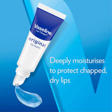 Load image into Gallery viewer, 2pk of 10g Vaseline Lip Therapy Lip Balm Moisturising Original or Rossy Tinted
