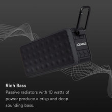 Load image into Gallery viewer, Aquarius Portable &amp; Waterproof BluetoothSpeaker-High Quality Sound &amp; Bass, Black
