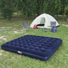 Load image into Gallery viewer, Pavillo King Flocked Blow up Inflatable Airbed Camping Mattress 203 x 183 x 22cm , 1pk
