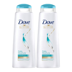 2pk of 400ml Dove Nutritive Solutions Daily Moisture Shampoo for Everyday Use