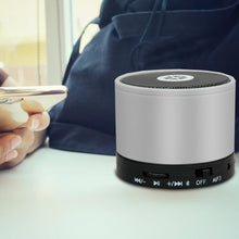 Load image into Gallery viewer, Cocoon BeatX Mini Rechargeable Bluetooth Portable Speaker for Smartphone-Silver