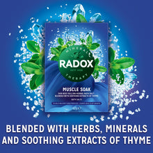 Load image into Gallery viewer, Radox Mineral Therapy Muscle Soak Herbal Bath Salt, 400g