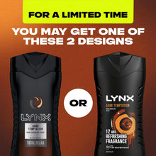 Load image into Gallery viewer, 3pk of 250ml Lynx 12hrs Refreshing Fragrance Shower Gel with 100% Moisturisers
