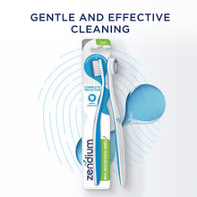 Load image into Gallery viewer, 3pk of Zendium Gentle &amp; Effective Clean Extra Soft Bristles Toothbrush