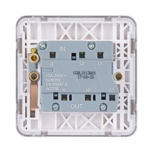Load image into Gallery viewer, Schneider Electric Lisse Screwless Isolator Switch 3 Pole 10AX Stainless Steel