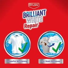 Load image into Gallery viewer, Dylon Brilliant White Repair with Oxi Stain Remover, 5 Sachets, 1pk or 6 pk