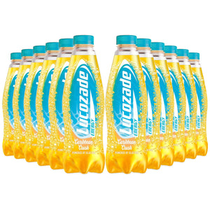 12 Pack of 900ml Lucozade Caribbean Crush Energy Drink, Tropical Fruit & Coconut