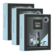 Load image into Gallery viewer, Dove Men + Care Wash Bag Gift, With Wireless Bluetooth Headphones, Fathers &amp; Dad